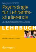 Psychologie für Lehramtsstudierende von Margarete Imhof | Ebook