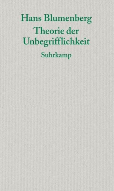 Theorie der Unbegrifflichkeit