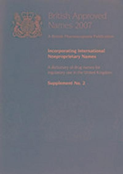 British Approved Names: 2007 Supplement 2