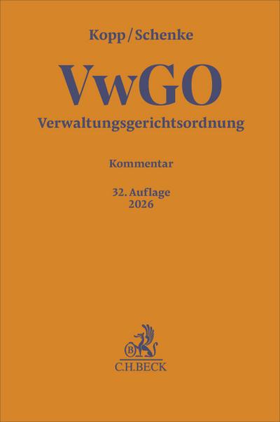Verwaltungsgerichtsordnung. VwGO