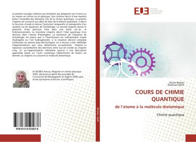COURS DE CHIMIE QUANTIQUE de l’atome à la molécule diatomique