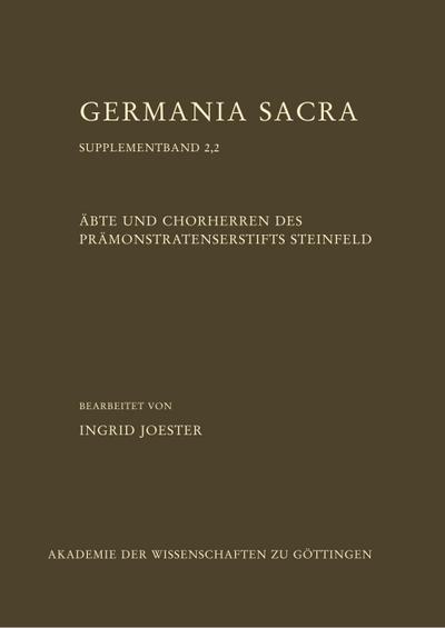 Äbte und Chorherren des Prämonstratenserstifts Steinfeld, Teil 2