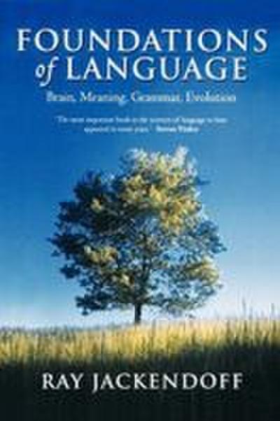 Foundations of Language Brain, Meaning, Grammar, Evolution (Paperback)