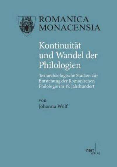 Kontinuität und Wandel der Philologien