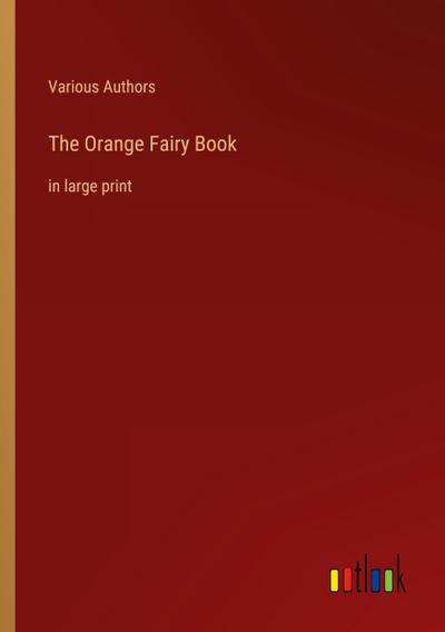 The Orange Fairy Book