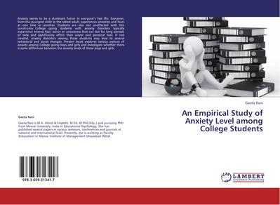 An Empirical Study of Anxiety Level among College Students