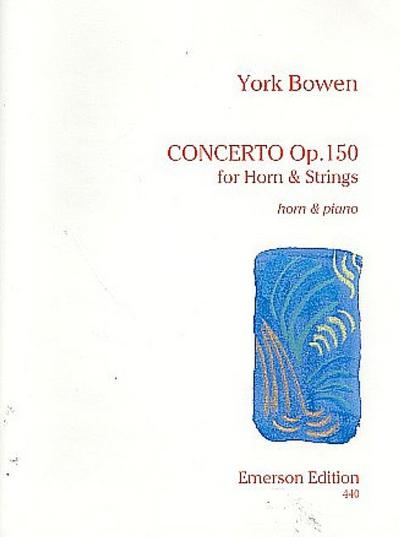 Concerto op.150for horn and strings