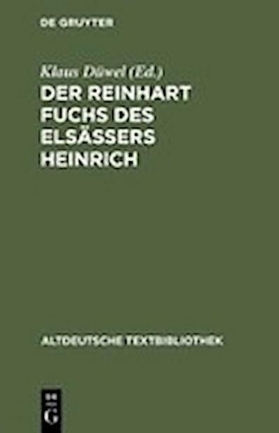Der Reinhart Fuchs des Elsässers Heinrich