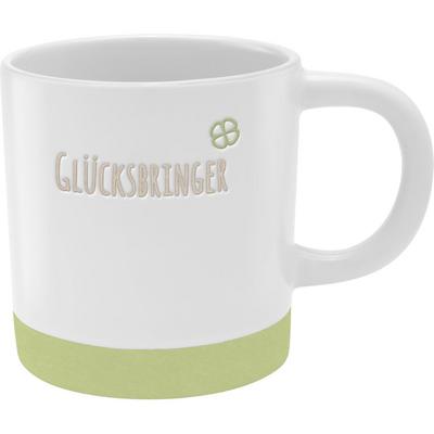 GRUSS & CO Tasse mit Gravur "Glücksbringer"