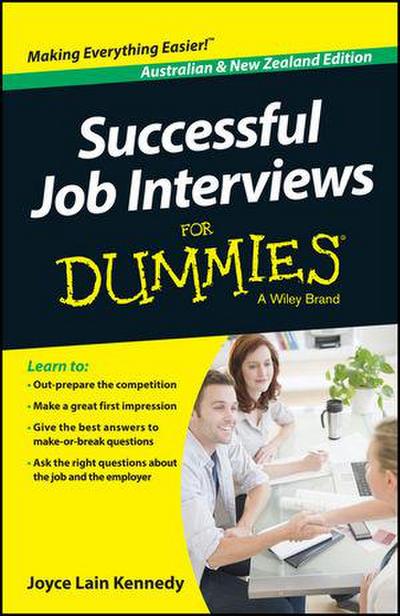 Successful Job Interviews For Dummies - Australia / NZ, Australian and  New Zeal