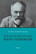 Forschungsgrundlagen Hans Vaihinger