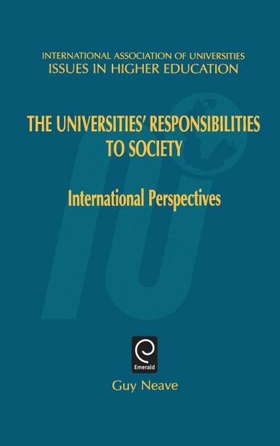 Universities’ Responsibilities to Society