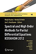 Spectral and High Order Methods for Partial Differential Equations - ICOSAHOM 2012
