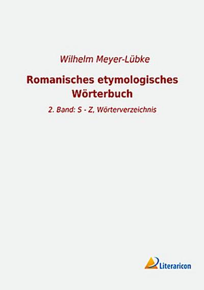 Romanisches etymologisches Wörterbuch