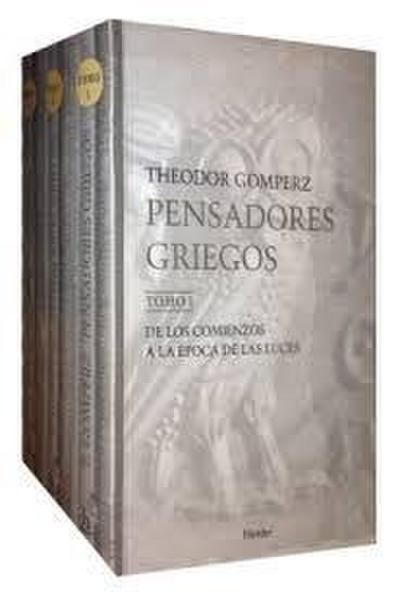 Pensadores griegos : una historia de la filosofía de la antigüedad