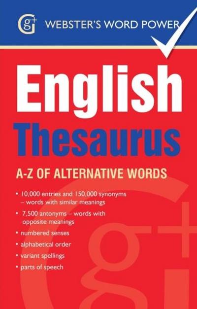 Webster’s Word Power English Thesaurus
