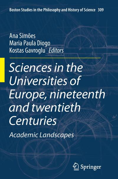 Sciences in the Universities of Europe, Nineteenth and Twentieth Centuries
