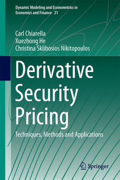 Derivative Security Pricing