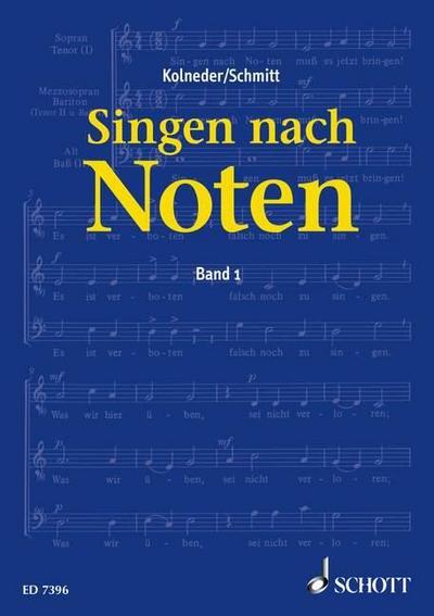 Singen nach Noten 1