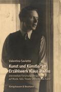 Kunst und Künstler im Erzählwerk Klaus Manns