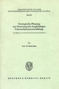 Strategische Planung zur Steuerung der langfristig