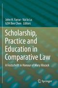 Scholarship, Practice and Education in Comparative