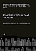 Essays on Jewish Life and Thought