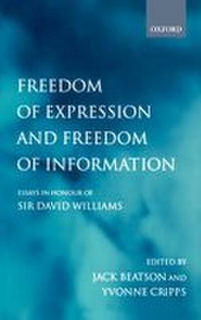 Freedom of Expression and Freedom of Information
