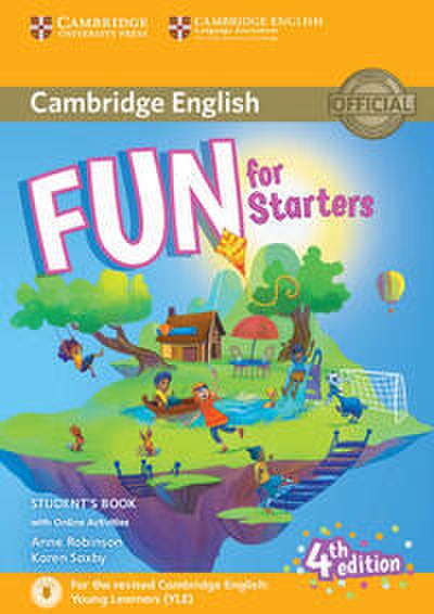Fun for Starters. Student’s Book with audio with online activities. 4th Edition