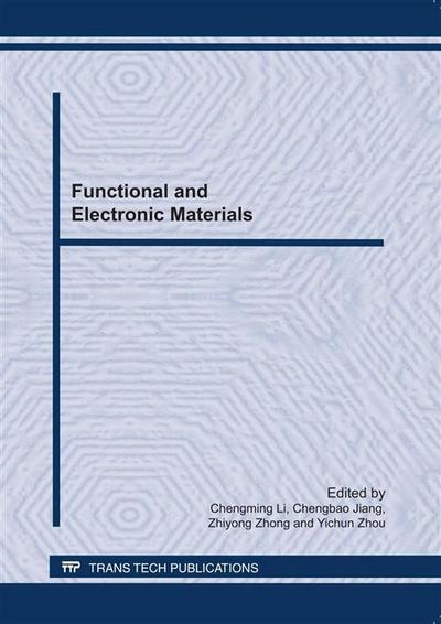 Functional and Electronic Materials, IUMRS-ICA2010