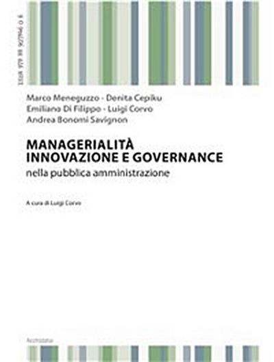 Managerialità, innovazione e governance
