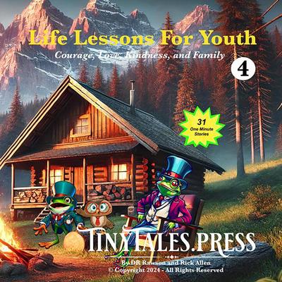 Life Lessons for Youth #4,  Courage, Love, Kindness , and  Family (Tiny Tales Books, #4)