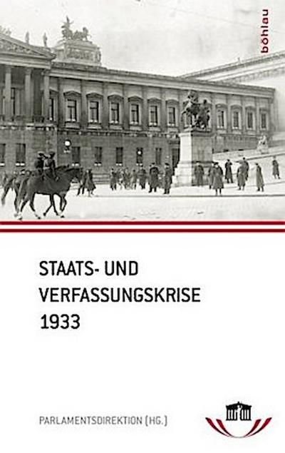Staats- und Verfassungskrise 1933