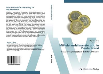 Mittelstandsfinanzierung in Deutschland