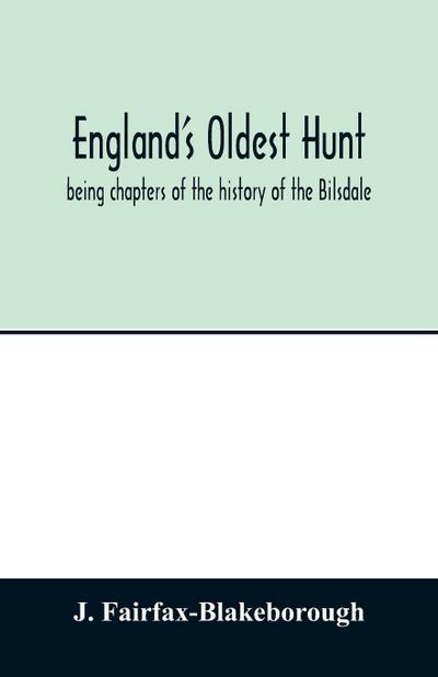 England’s oldest hunt