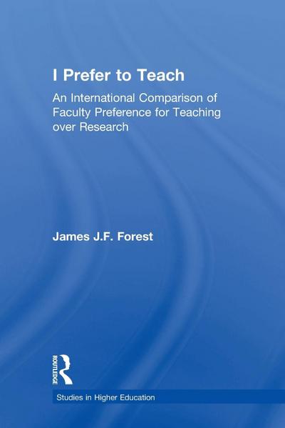 I Prefer to Teach
