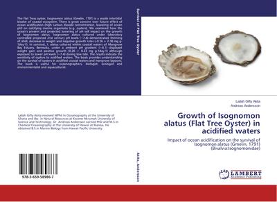 Growth of Isognomon alatus (Flat Tree Oyster) in acidified waters