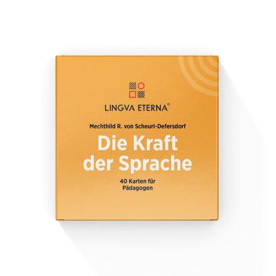 Die Kraft der Sprache - 40 Karten für Pädagogen