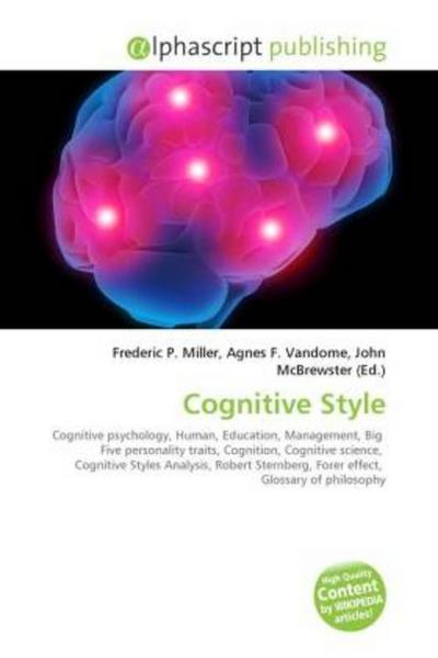 Cognitive Style - Frederic P. Miller