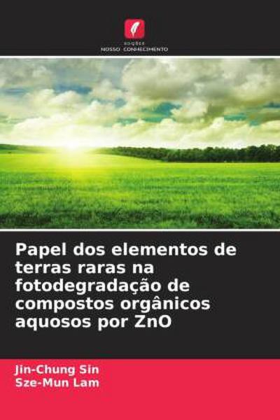 Papel dos elementos de terras raras na fotodegradação de compostos orgânicos aquosos por ZnO