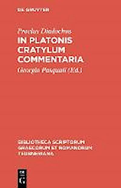 In Platonis Cratylum commentaria