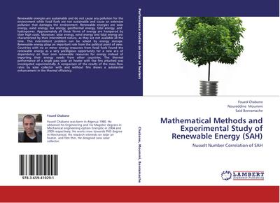 Mathematical Methods and Experimental Study of Renewable Energy (SAH)