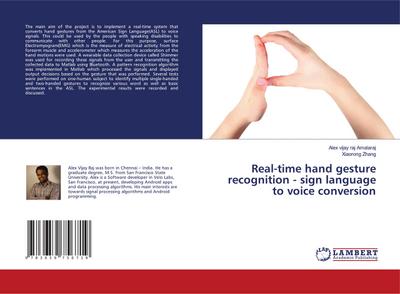 Real-time hand gesture recognition - sign language to voice conversion