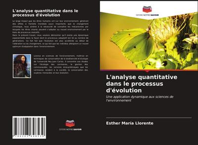 L’analyse quantitative dans le processus d’évolution