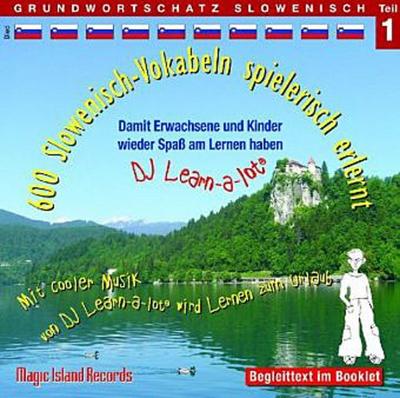 600 Slowenisch Vokabeln spielerisch erlernt. Grundwortschatz 1