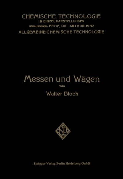 Messen und Wägen