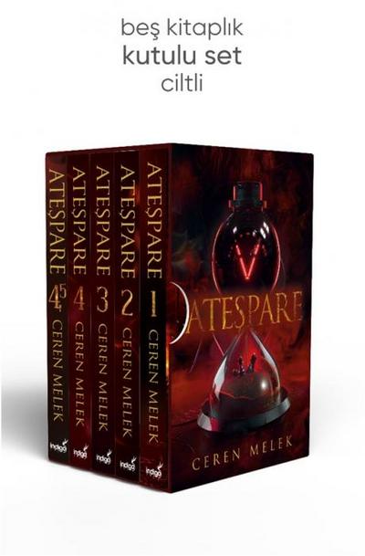 Atespare Seti Ciltli, 5 Kitaplik Kutulu Set