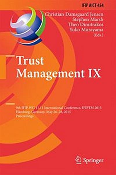 Trust Management IX