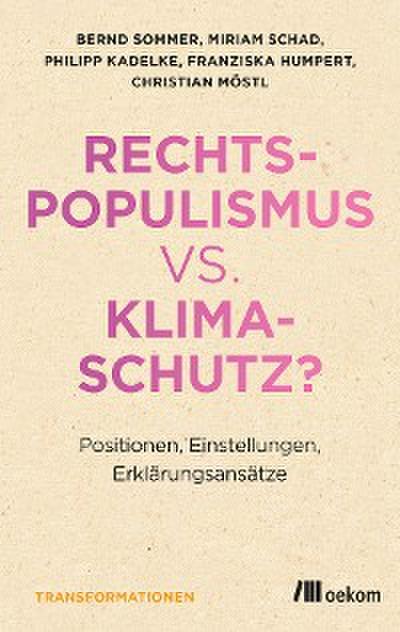 Rechtspopulismus vs. Klimaschutz?