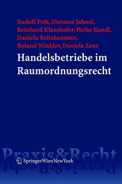 Handelsbetriebe im Raumordnungsrecht